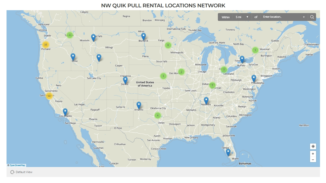 NW Quik Pulls Rental Network 