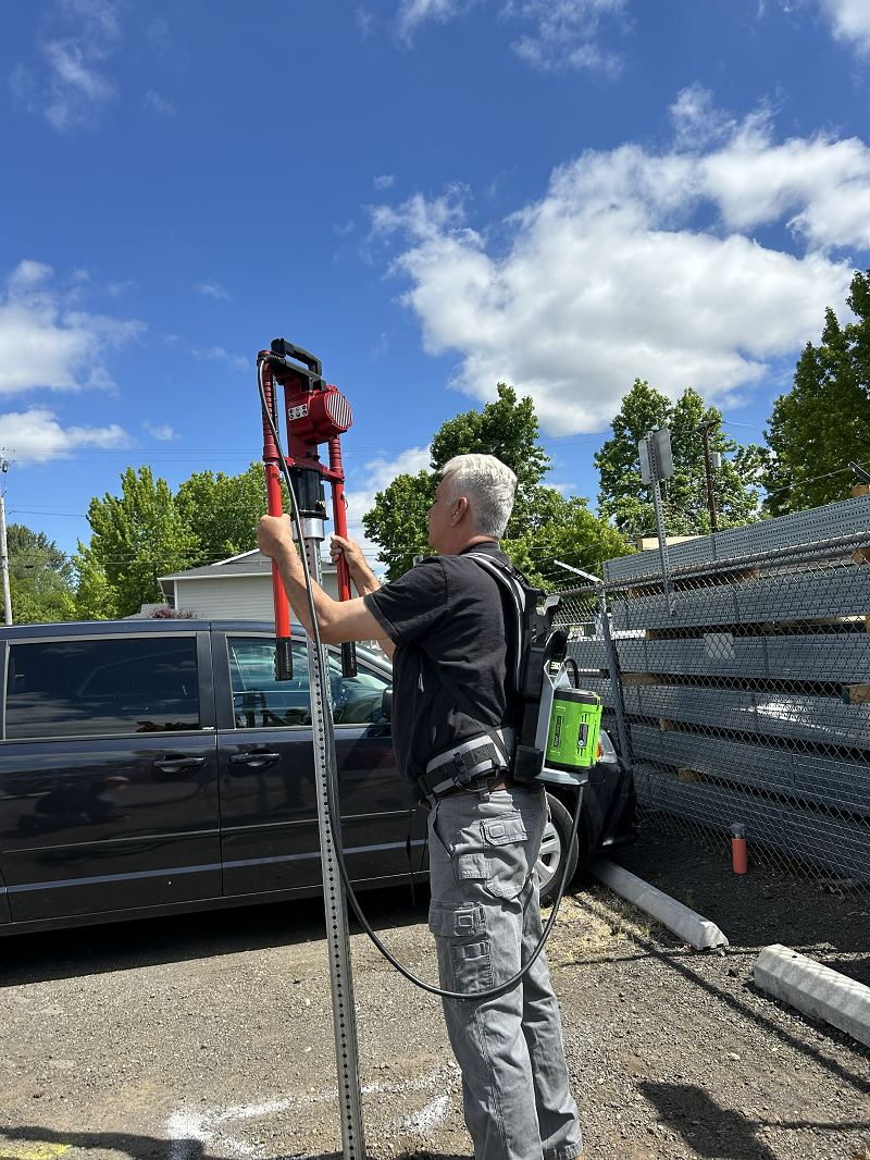 US Hammer Post Driver